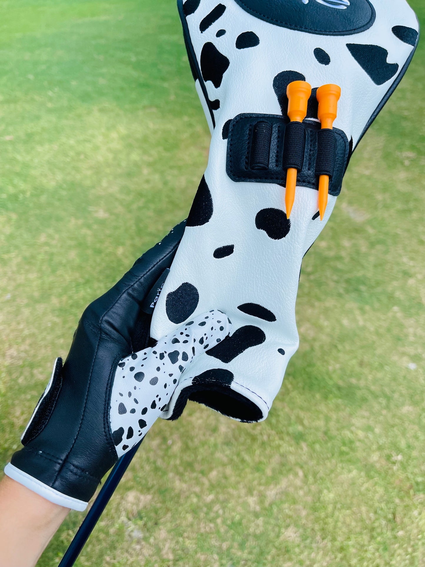 Dalmatian Golf Glove